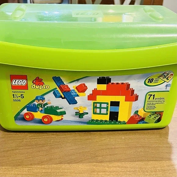 Lego Duplo Mixed Lot 100 Pieces - Lego‎ Man - Window - Flowers - in large Tub - Picture 7 of 10